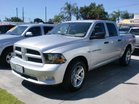 2012 RAM Ram Pickup 1500 for sale at Williams Auto Mart Inc in Pacoima CA