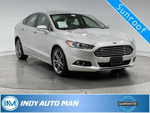 2016 Ford Fusion for sale at INDY AUTO MAN in Indianapolis IN