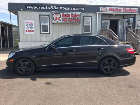2011 Mercedes-Benz E-Class for sale at Route 33 Auto Sales in Carroll OH