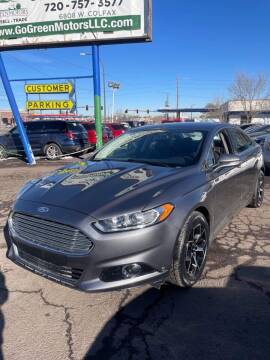 2014 Ford Fusion for sale at GO GREEN MOTORS in Lakewood CO
