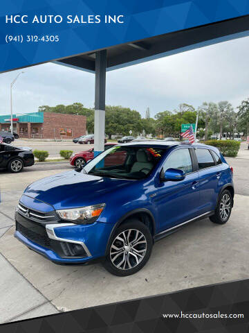 2018 Mitsubishi Outlander Sport for sale at HCC AUTO SALES INC in Sarasota FL