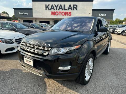 2015 Land Rover Range Rover Evoque for sale at KAYALAR MOTORS in Houston TX