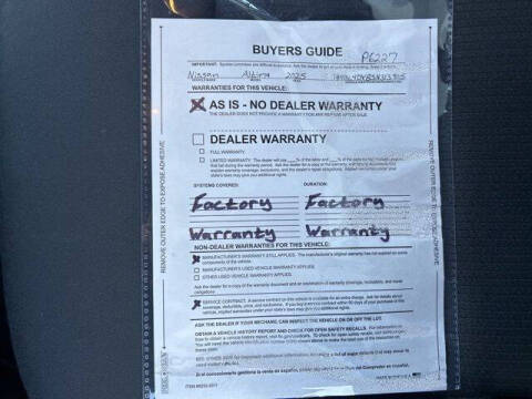 2025 Nissan Altima 2.5 SV