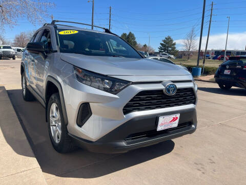 2019 Toyota RAV4 Hybrid for sale at AP Auto Brokers in Longmont CO