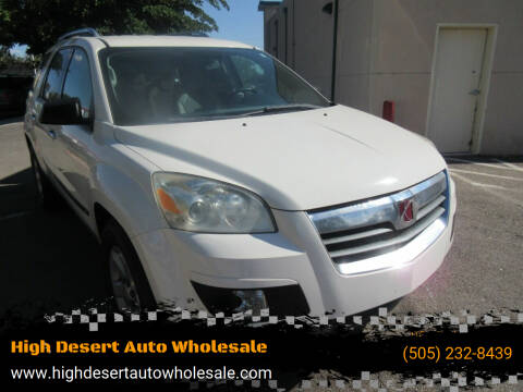 2008 Saturn Outlook for sale at High Desert Auto Wholesale in Albuquerque NM