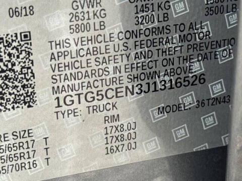 2018 GMC Canyon