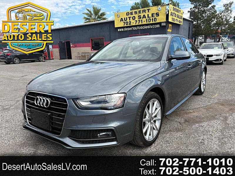 2014 Audi A4 2.0T quattro Premium Plus