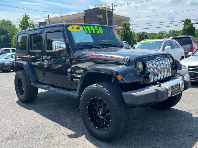 2008 Jeep Wrangler Unlimited for sale at Costas Auto Gallery in Rahway NJ