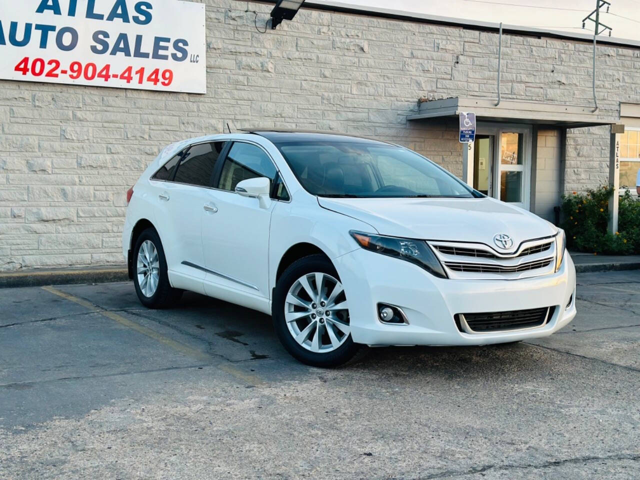 2014 Toyota Venza for sale at Atlas Auto Sales LLC in Lincoln, NE