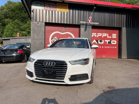 2017 Audi A6 for sale at Apple Auto Sales Inc in Camillus NY