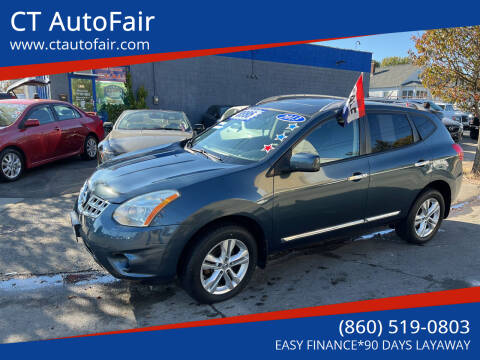 2013 Nissan Rogue for sale at CT AutoFair in West Hartford CT