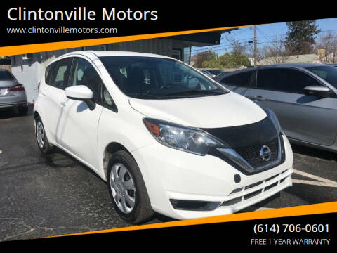 2019 Nissan Versa Note for sale at Clintonville Motors in Columbus OH