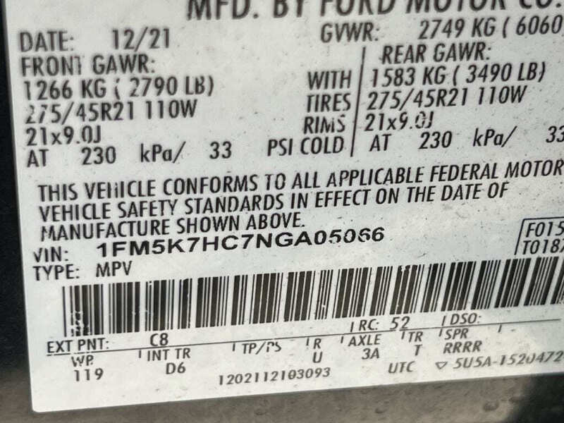 2022 Ford Explorer Platinum