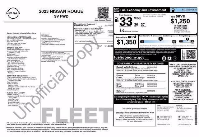 2023 Nissan Rogue SV