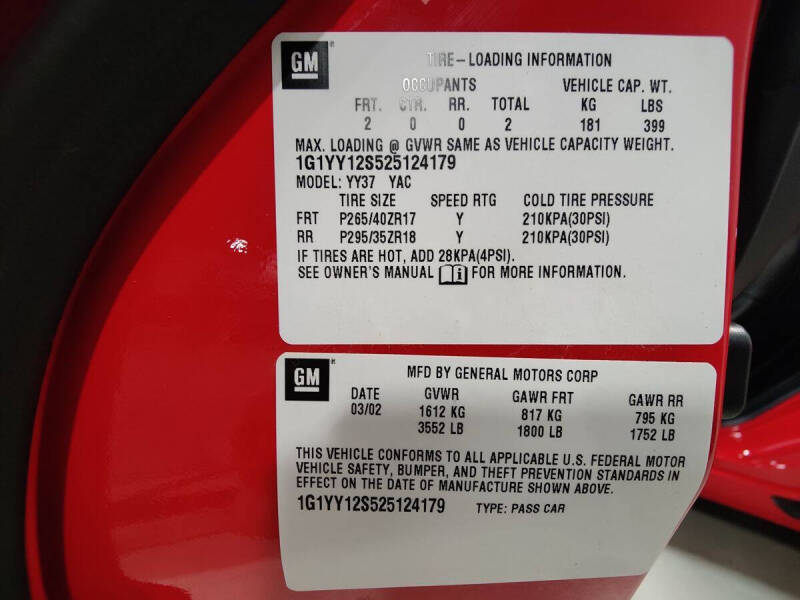 2002 Chevrolet Corvette Z06