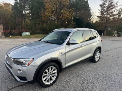 2016 BMW X3 for sale at Two Brothers Auto Sales in Loganville GA