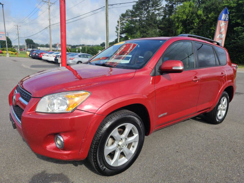 Used 2012 Toyota RAV4 Limited with VIN 2T3DF4DV2CW212637 for sale in Kingsport, TN