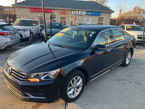 2017 Volkswagen Passat for sale at Dynamic Cars LLC in Baltimore MD