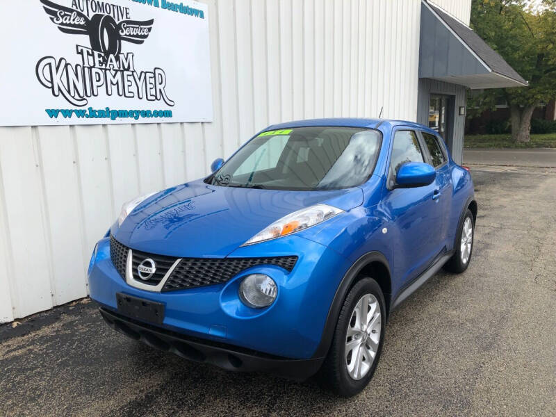 2012 Nissan JUKE for sale at Team Knipmeyer in Beardstown IL