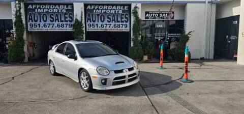 2004 Dodge Neon SRT-4 for sale at Affordable Imports Auto Sales in Murrieta CA
