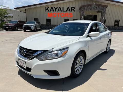 2017 Nissan Altima for sale at KAYALAR MOTORS SUPPORT CENTER in Houston TX