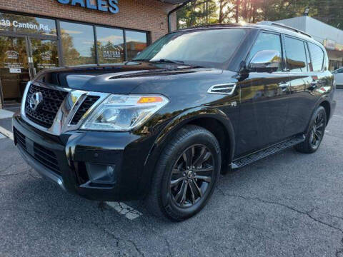 2019 Nissan Armada for sale at Sawnee Mountain Motors in Cumming GA