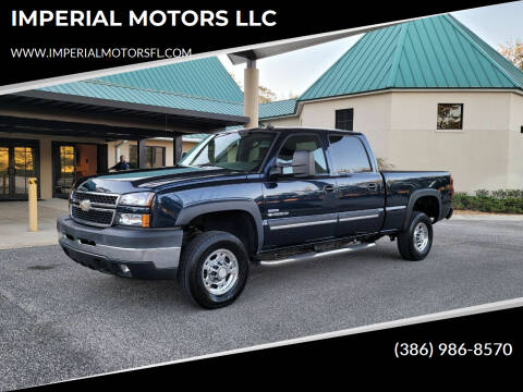 2006 Chevrolet Silverado 2500HD for sale at IMPERIAL MOTORS LLC in Bunnell FL