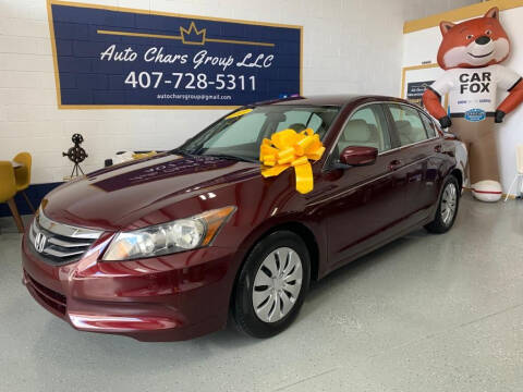 2012 Honda Accord for sale at Auto Chars Group LLC in Orlando FL