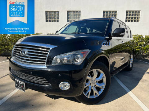 2014 Infiniti QX80 for sale at UPTOWN MOTOR CARS in Houston TX
