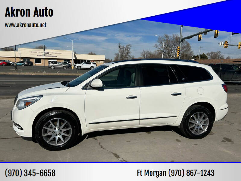 2013 Buick Enclave for sale at Akron Auto - Fort Morgan in Fort Morgan CO
