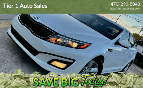 2015 Kia Optima for sale at Tier 1 Auto Sales in Gainesville GA