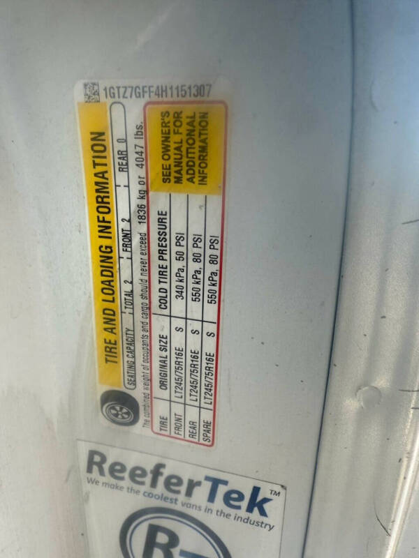 2017 GMC Savana 3500