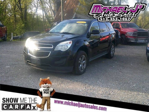 2011 Chevrolet Equinox for sale at MICHAEL J'S AUTO SALES in Cleves OH