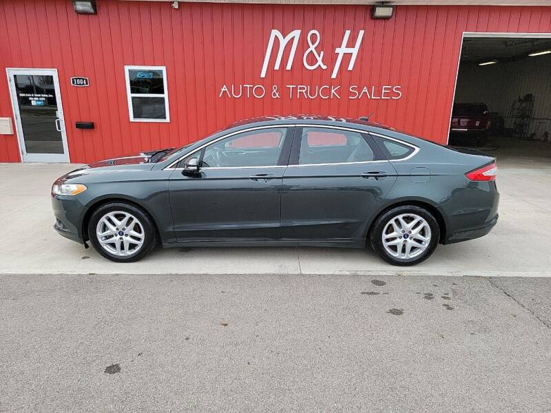 2015 Ford Fusion for sale at M & H Auto & Truck Sales Inc. in Marion IN
