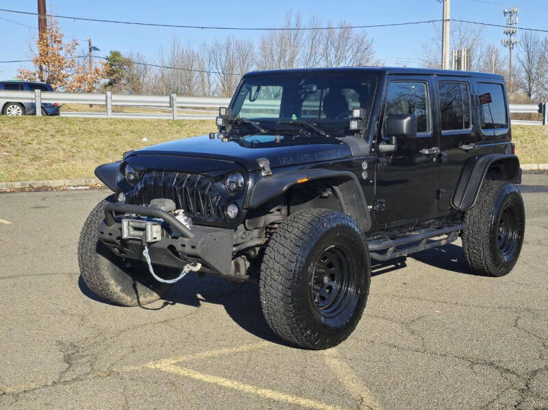 Used 2014 Jeep Wrangler Unlimited Rubicon with VIN 1C4BJWFG5EL225484 for sale in Hasbrouck Heights, NJ
