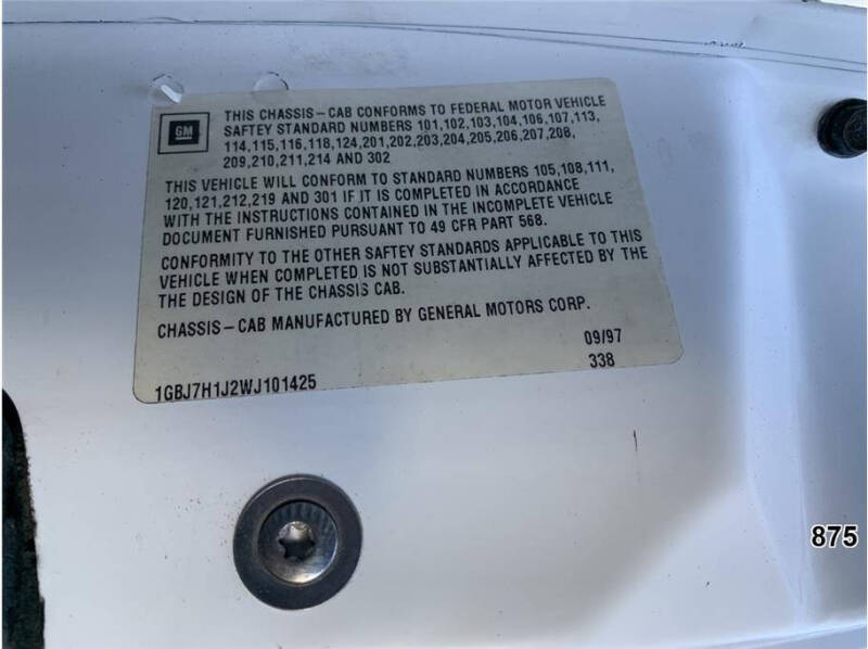 1998 Chevrolet C7500