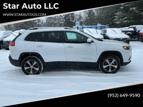 2019 Jeep Cherokee for sale at Star Auto LLC Prior Salvage Vehicles in Jordan MN