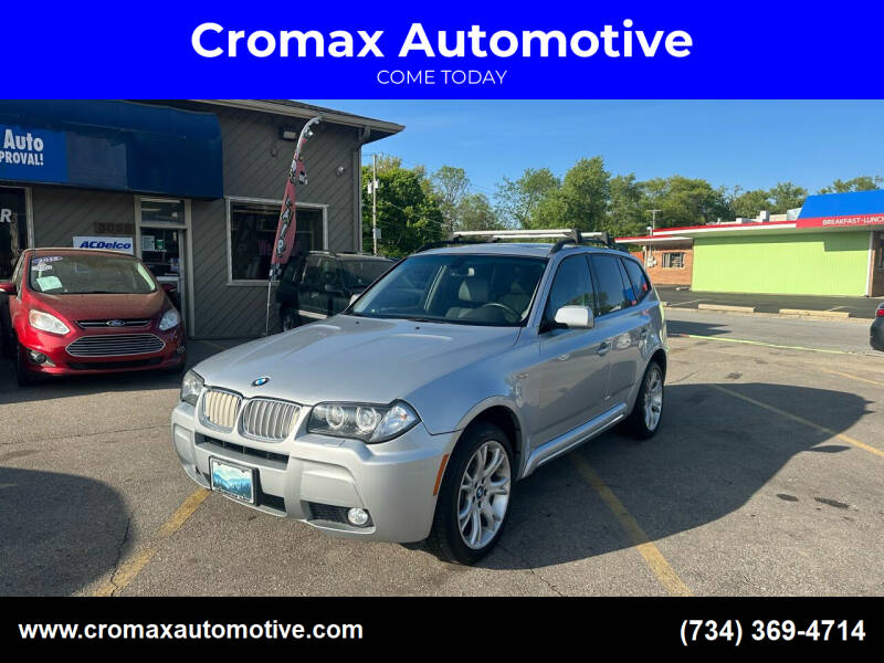 2008 BMW X3 for sale at Cromax Automotive in Ann Arbor MI