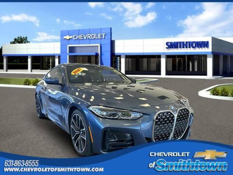 2021 BMW 4 Series for sale at CHEVROLET OF SMITHTOWN in Saint James NY
