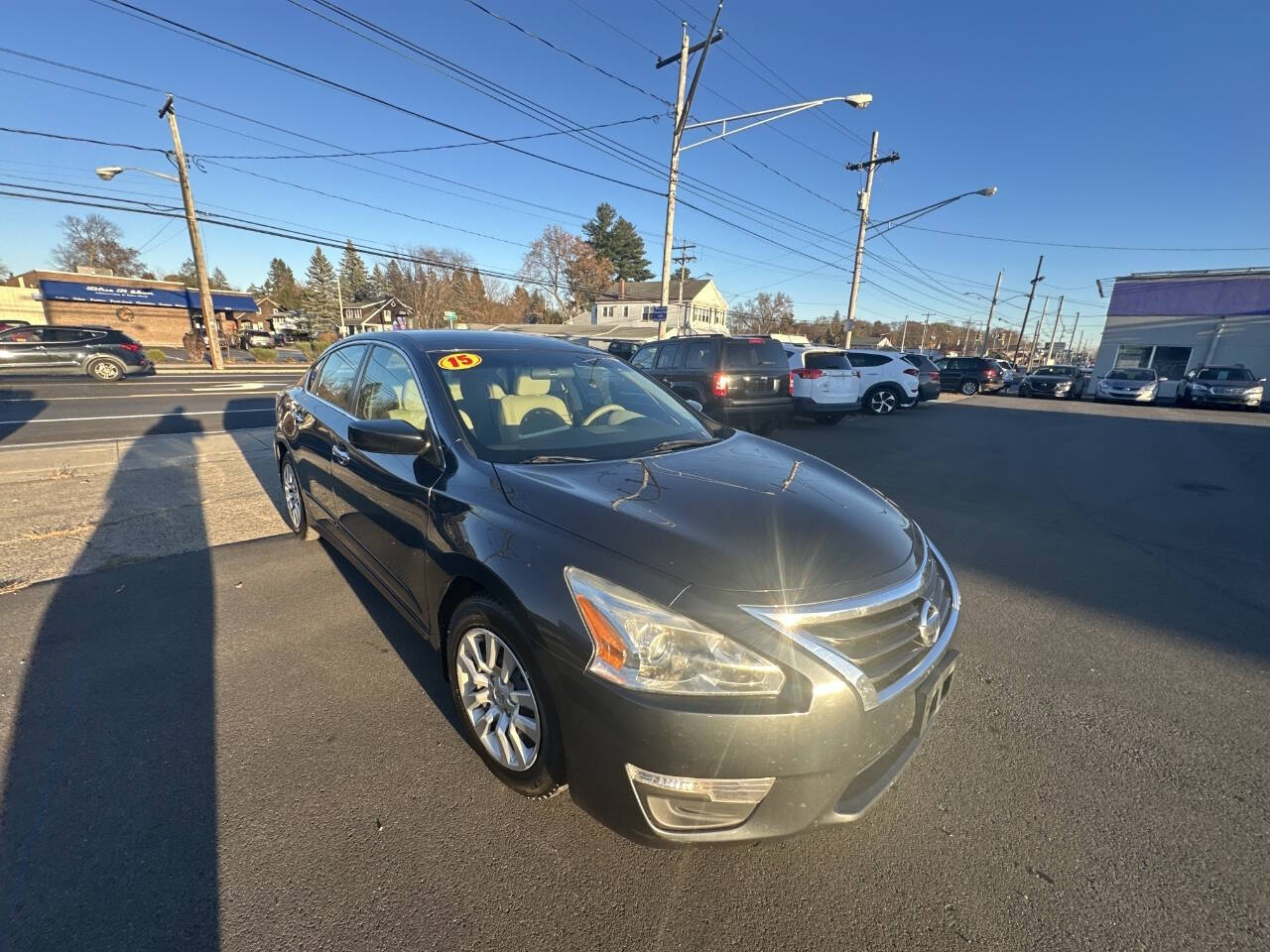 2015 Nissan Altima for sale at Gujjar Auto Plaza Inc in Schenectady, NY