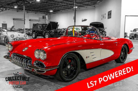 1960 Chevrolet Corvette for sale at Collectible Motor Car of Atlanta in Marietta GA