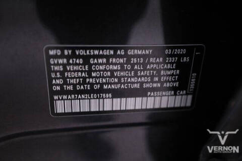 2020 Volkswagen Arteon SE