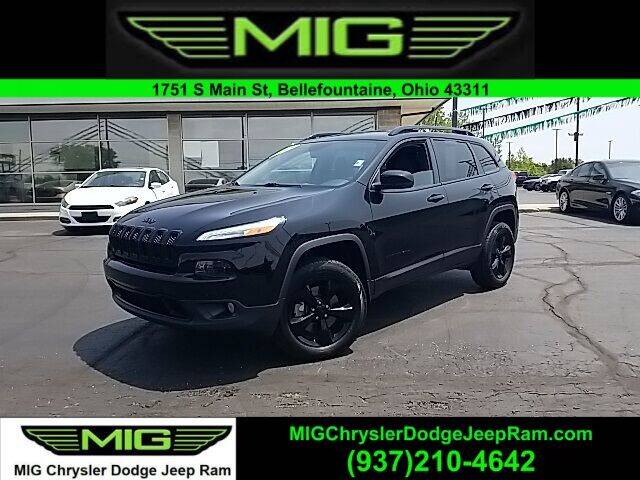 2018 Jeep Cherokee for sale at MIG Chrysler Dodge Jeep Ram in Bellefontaine OH