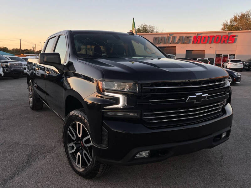 Used 2021 Chevrolet Silverado 1500 RST with VIN 1GCUYEET2MZ349009 for sale in Garland, TX