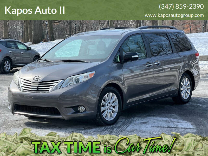 2014 Toyota Sienna for sale at Kapos Auto II in Ridgewood NY