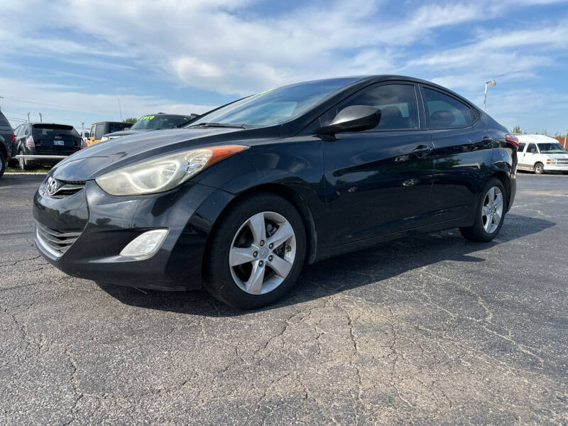 2012 Hyundai Elantra for sale at AJOULY AUTO SALES in Moore OK