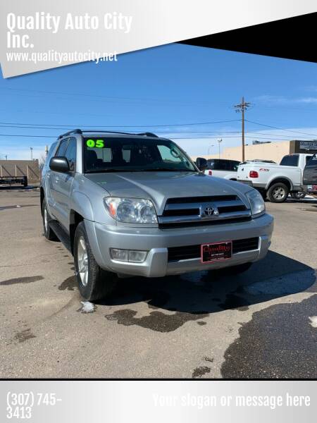 2005 Toyota 4Runner for sale at Quality Auto City Inc. in Laramie WY