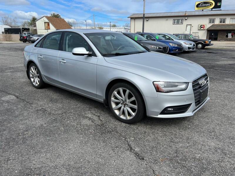 2013 Audi A4 for sale at Riverside Auto Sales & Service in Portland ME