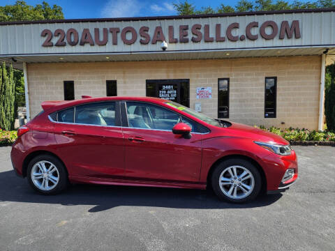 2017 Chevrolet Cruze for sale at 220 Auto Sales LLC in Madison NC