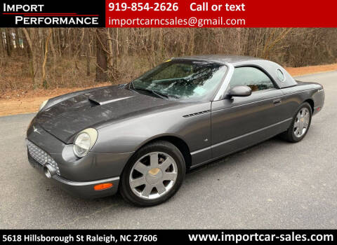 2003 Ford Thunderbird for sale at Import Performance Sales in Raleigh NC